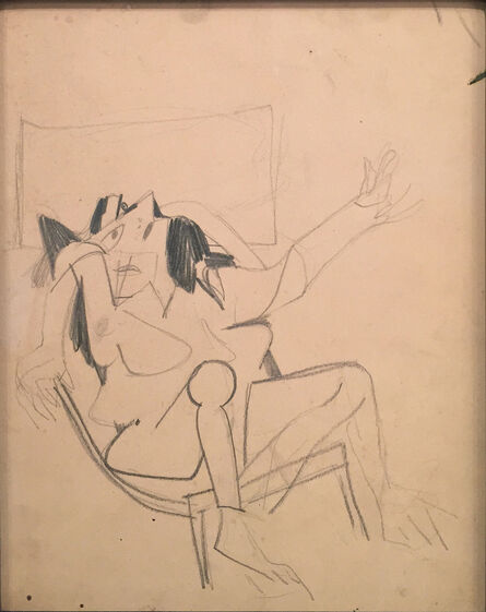 Willem de Kooning, ‘Seated Woman’, 1946-1948