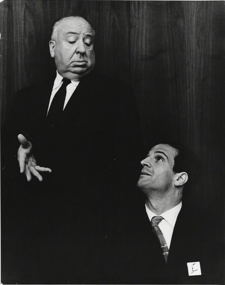 Philippe Halsman, ‘Alfred Hitchcock and Francois Truffaut’, 1962