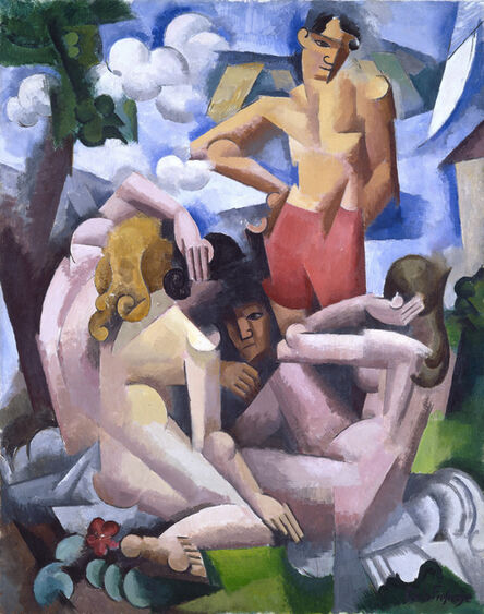Roger de la Fresnaye, ‘The Bathers’, 1912
