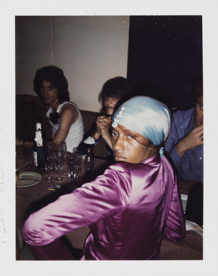 Andy Warhol, ‘Polaroid of People Seated at Table by Andy Warhol’, ca. 1975