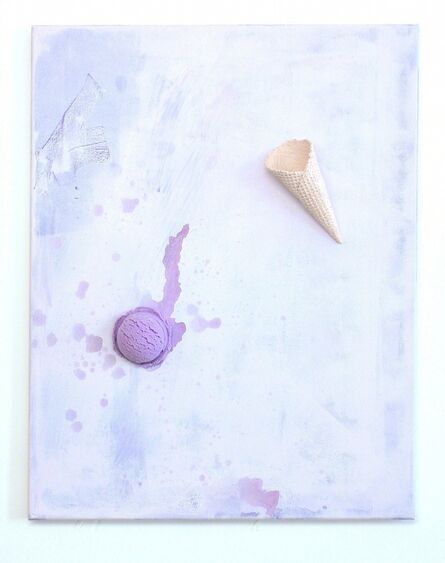 Soshiro Matsubara, ‘Floating ice cream（Purple）’, 2014