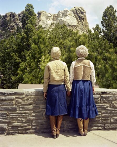 Judy Dater, ‘Viewing Mt. Rushmore’, 1982