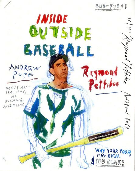 Raymond Pettibon, ‘Raymond Pettibon and Andrew Pope Inside Outside Baseball’, 2014