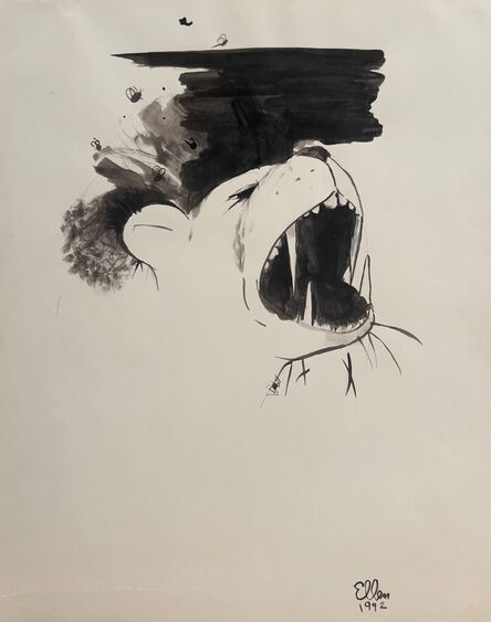 Ellen Berkenblit, ‘Saber-Toothed Cat’, 1992