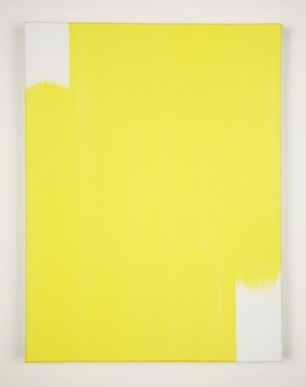 David Thomas, ‘When 2 Directions Become All Directions (Light Yellow)’, 2015