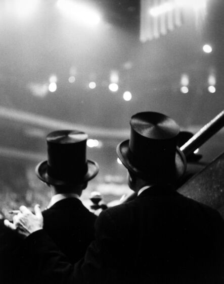 Ted Croner, ‘Top Hats, Horse Show, Old Madison Square Garden’, 1947-1948