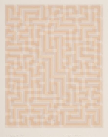 Anni Albers, ‘Red Meander II’, 1970-71