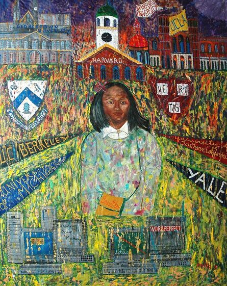 Pacita Abad, ‘How Mali lost her accent’, 1991