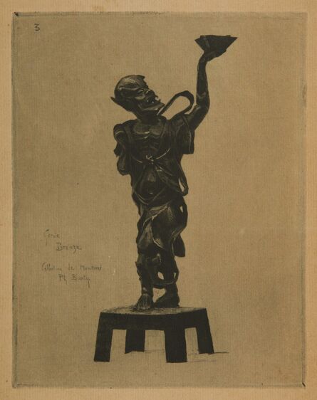Félix Hilaire Buhot, ‘Japonisme: Genie bronze’, 1875