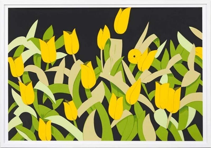 Alex Katz, ‘Yellow Tulips’, 2014, Print, Screenprint in colors on wove paper, Artsy x Rago/Wright