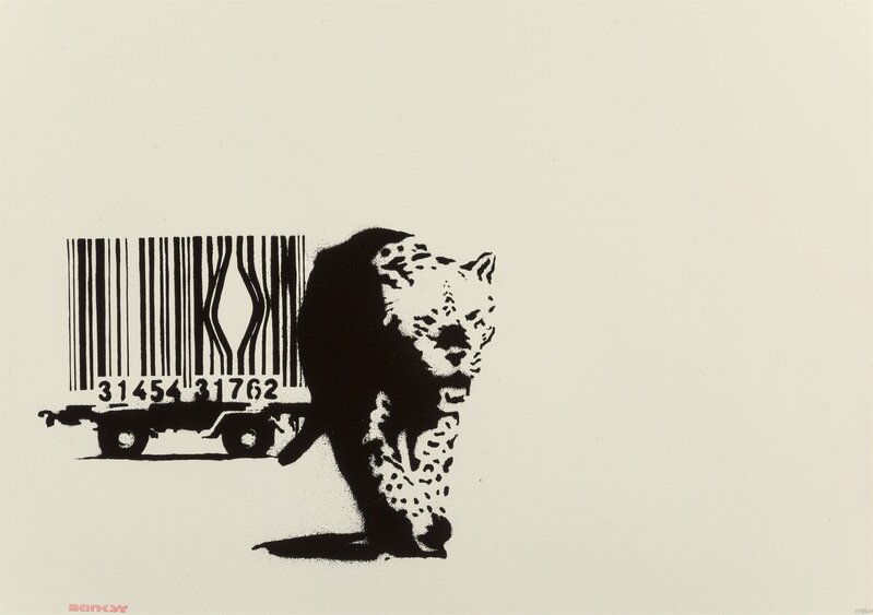 Banksy, ‘Barcode’, 2004, Ephemera or Merchandise, Screenprint in black on wove paper, Heritage Auctions