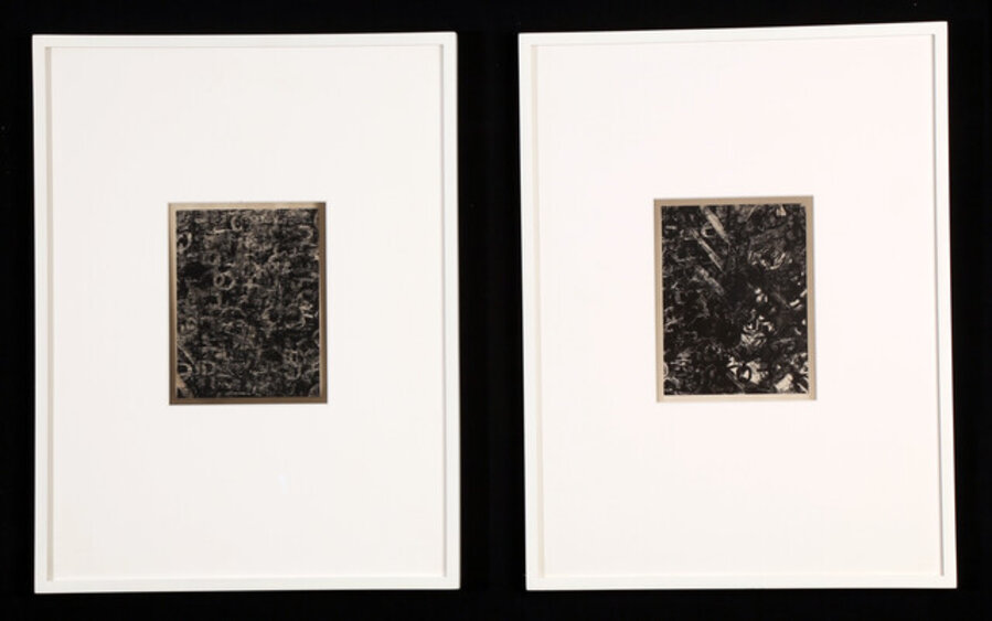 Untitled (Solarization Diptych)