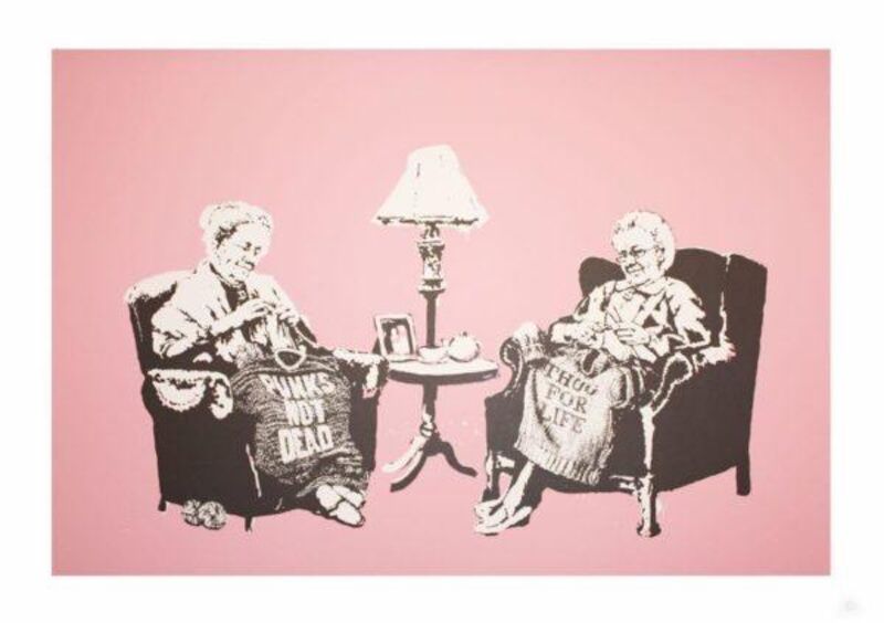 Banksy, ‘Grannies’, 2006, Print, Screen print on paper, ArtLife Gallery