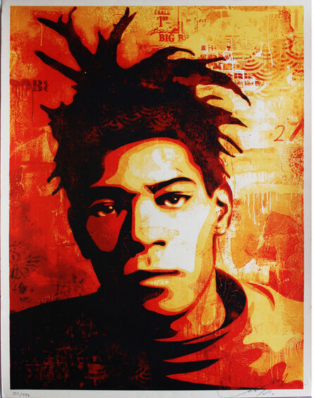Shepard Fairey, ‘Basquiat’, 2010