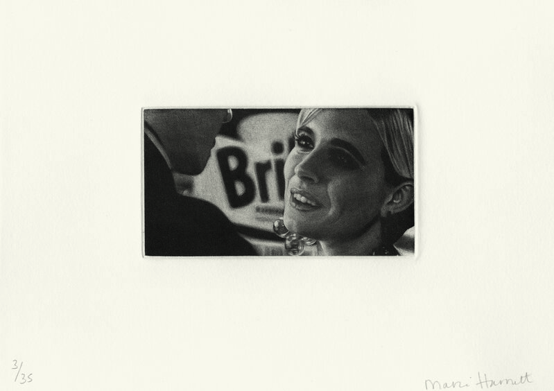 Marie Harnett, ‘Brillo’, 2012, Print, Hand-rocked mezzotint on Arches 88 300gsm paper, Cristea Roberts Gallery
