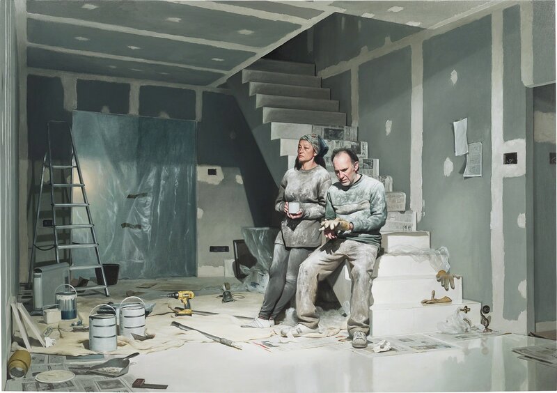 Jonathan Wateridge, ‘Repainting’, 2011, Painting, Oil on canvas, Phillips