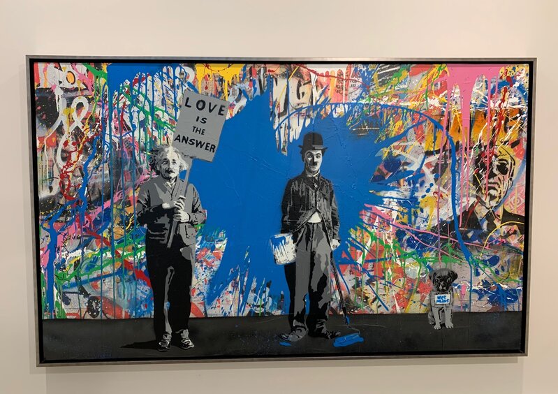 Mr. Brainwash, ‘Juxtapose’, 2015, Painting, Stencil and mixed media on canvas, Artsy x Forum Auctions