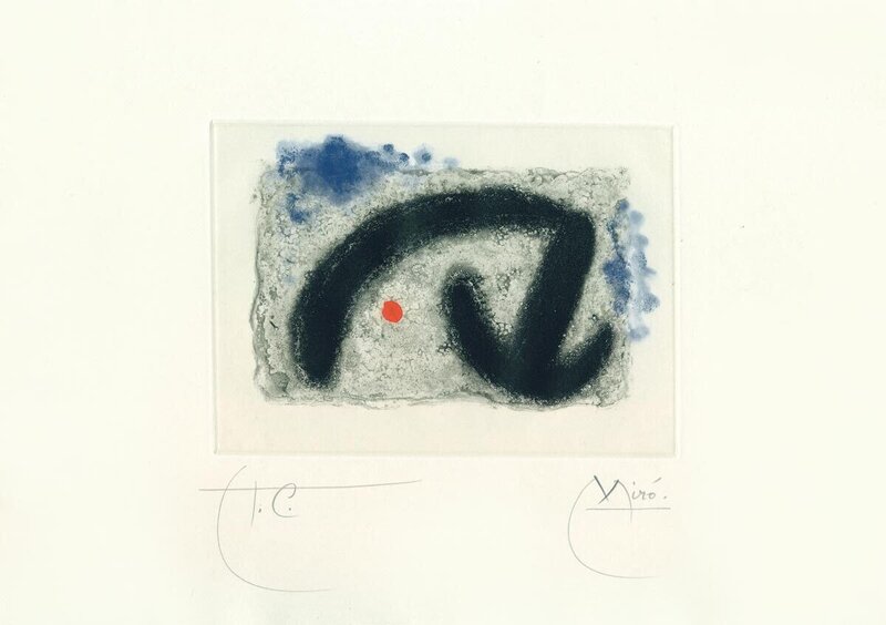 Joan Miró, ‘Nous Avons’, 1959, Print, Original etching on paper, Galerie Bordas