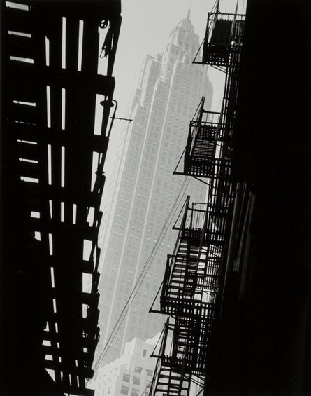 Andreas Feininger, ‘City Services Building, 70 Pine Street, New York City’