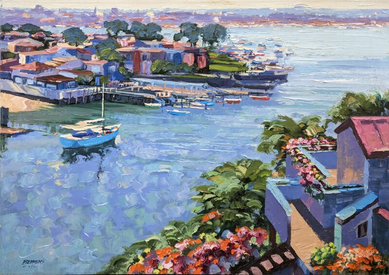 Howard Behrens, ‘BALBOA POINT (EMBELLISHED)’, 1990, Print, HAND EMBELLISHED GICLEE ON CANVAS, Gallery Art