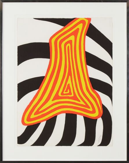 Alexander Calder, ‘Zebra’, ca. 1976