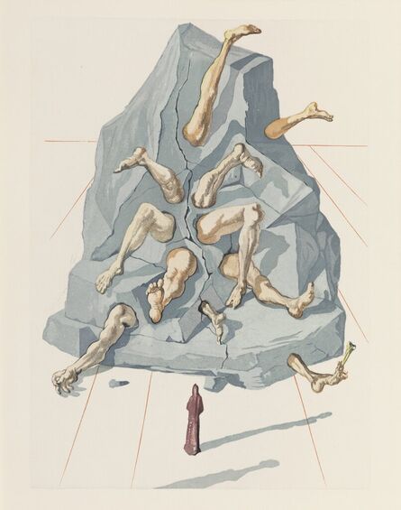 Salvador Dalí, ‘Hell Canto 21, from The Divine Comedy’, circa 1959-1964