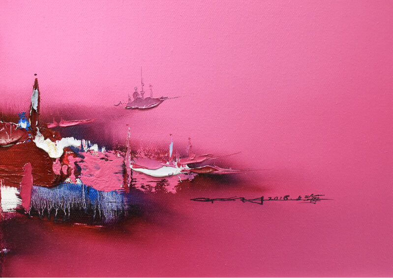 Gao Xiao Yun 高小云, ‘The Lantern Night 风消焰蜡 ’, 2016, Painting, Oil on canvas, Art WeMe Contemporary Gallery