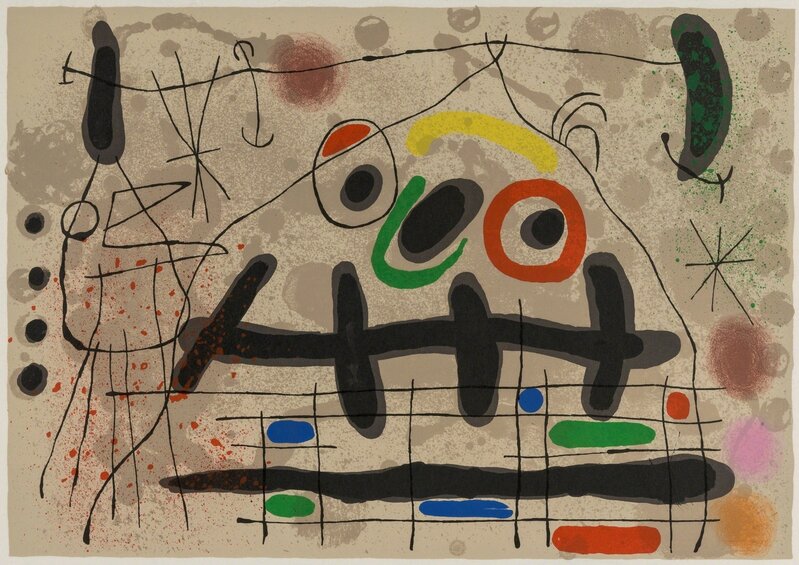 Joan Miró, ‘Le Lézard Aux Plumes D'or (M.461)’, 1967, Print, Lithograph printed in colours, Forum Auctions