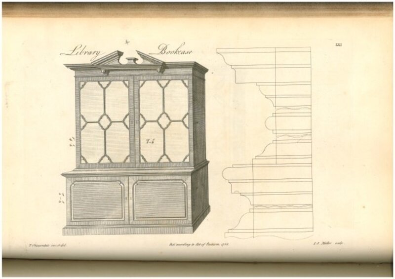 Thomas Chippendale, ‘The Gentleman and Cabinet-Maker's Director’, 1755, Books and Portfolios, Paper with leather binding, Potterton