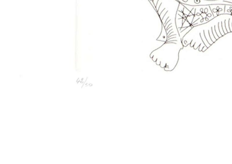 Pablo Picasso, ‘12.5.70 (12 Mai 1970)’, 1970, Print, Etching on paper., Wallector