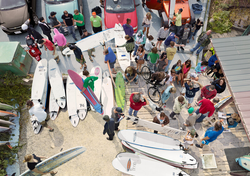 Anthony Redpath, ‘Long Beach Surf Shop’, 2011, Photography, Chromogenic Print Mounted to Archival Substrate, Bau-Xi Gallery