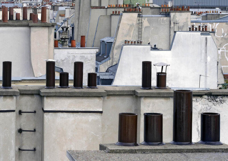 Michael Wolf (1954-2019), ‘Paris Rooftops 2’, (1954-2019), Photography, Chromogenic Print, Bau-Xi Gallery