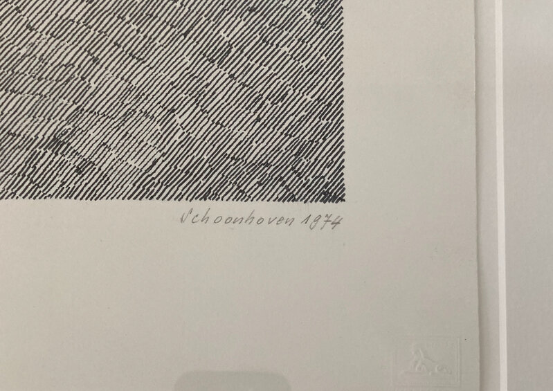 Jan Schoonhoven, ‘T74 -38’, 1974, Drawing, Collage or other Work on Paper, Felt pen on paper, Bert Kuipers Kunsthandel