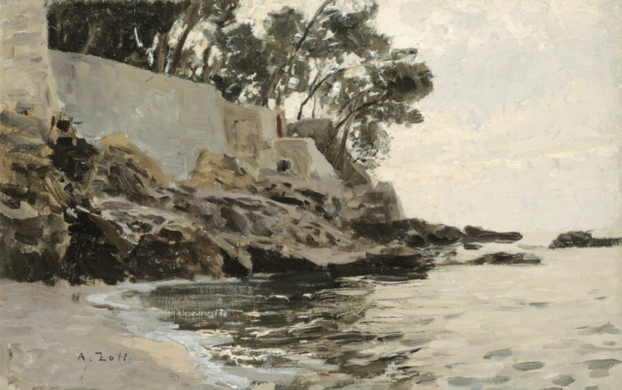 Evening atmosphere at Nervi