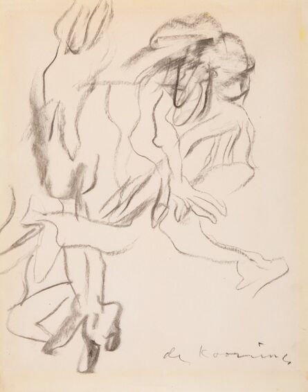 Willem de Kooning, ‘Untitled (Two Figures)’, circa 1975