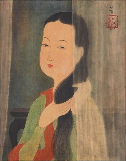 Mai Trung Thứ, ‘Lady Combing Hair’, 1943