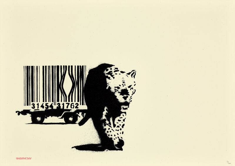 Banksy, ‘Barcode’, 2004, Print, Screenprint, on wove paper, with full margins., Phillips