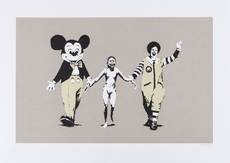 Banksy, ‘Napalm’, 2004, Print, Screenprint in colours, Forum Auctions