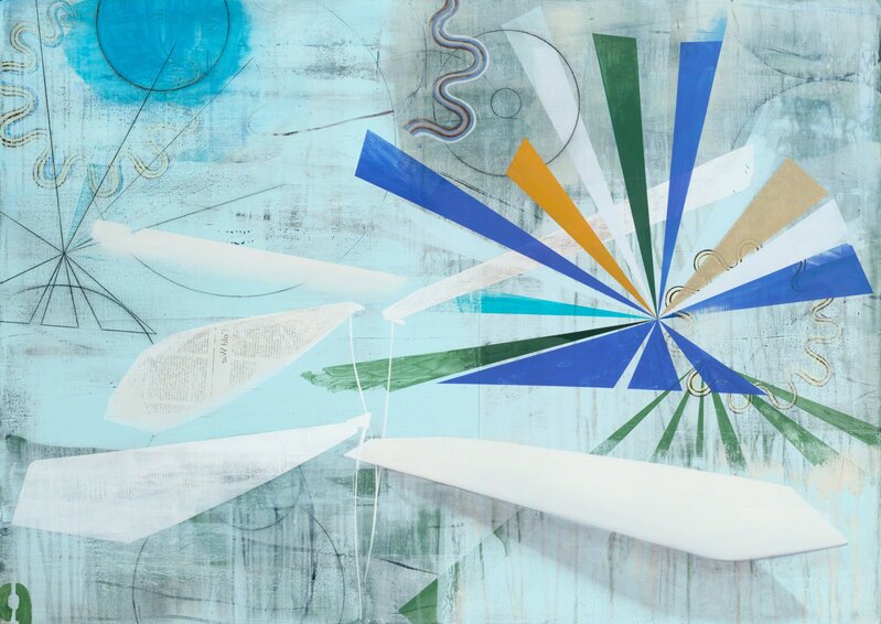 David Collins, ‘Echo Niner’, 2007, Painting, Oil and acrylic on linen, Susan Eley Fine Art