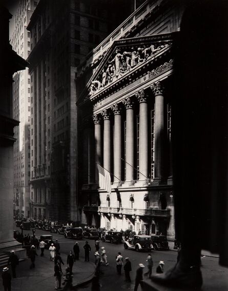 Berenice Abbott, ‘New York Stock Exchange II’, 1934