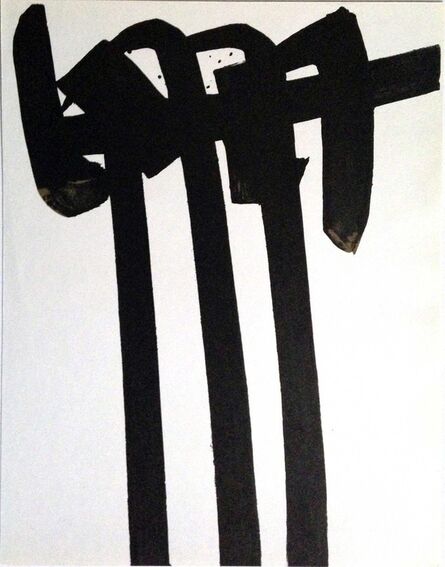Pierre Soulages, ‘Untitled (from XXe Siecle)’, 1970
