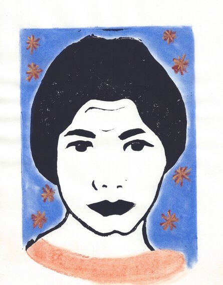 Afsoon, ‘forough Farrokhzad from the Poets in Heaven series’, 2014-15
