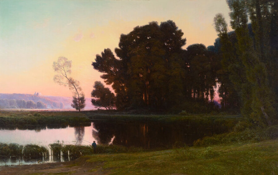 Soleil levant, vallée de la Dordogne (Sunrise, Dordogne Valley)