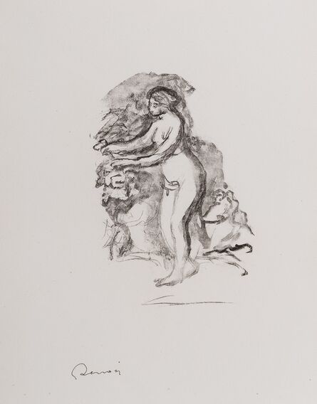 Pierre-Auguste Renoir, ‘Femme au Cap de Vigne (Delteil 44, Stella 44)’, 1904