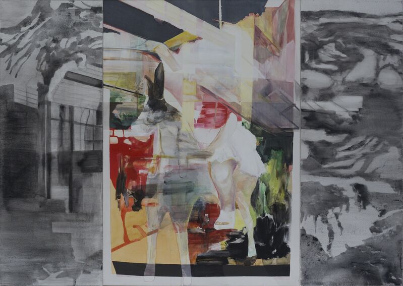 Bruno Belo, ‘Inhabit. Walk in pairs’, 2013, Painting, ECCO - Espaço Cultural Contemporâneo