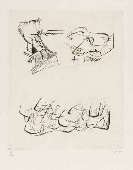 Henry Moore, ‘Three Motives (Cramer 157)’, 1970