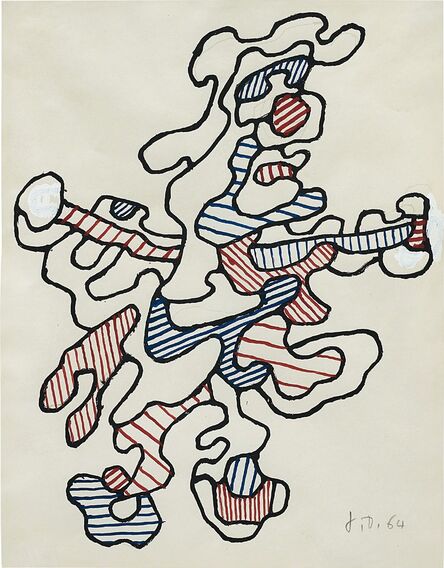 Jean Dubuffet, ‘Personnage IV’, 1964