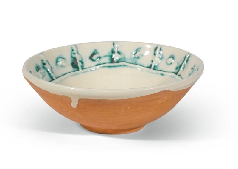 Pablo Picasso, ‘Pablo Picasso Madoura Ceramic Bowl - 'Picador,' Ramié 229’, 1954, Design/Decorative Art, Ceramic, Hirth Fine Art