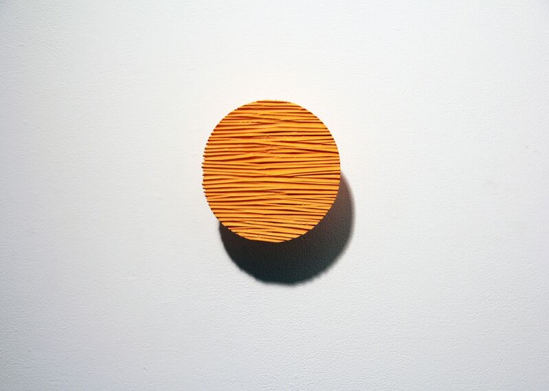 Masayuki Tsubota, ‘the wall of self_iorr1’, 2015, Sculpture, Gesso, powdered mineral pigments , glue on basswood, Gallery LVS