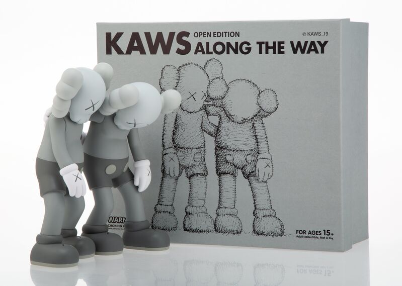 KAWS, ‘Along the Way (Grey)’, 2019, Sculpture, Painted cast vinyl, Heritage Auctions